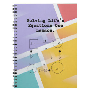 Life's Equations Solver Daily Lesson Wisdom Notebook