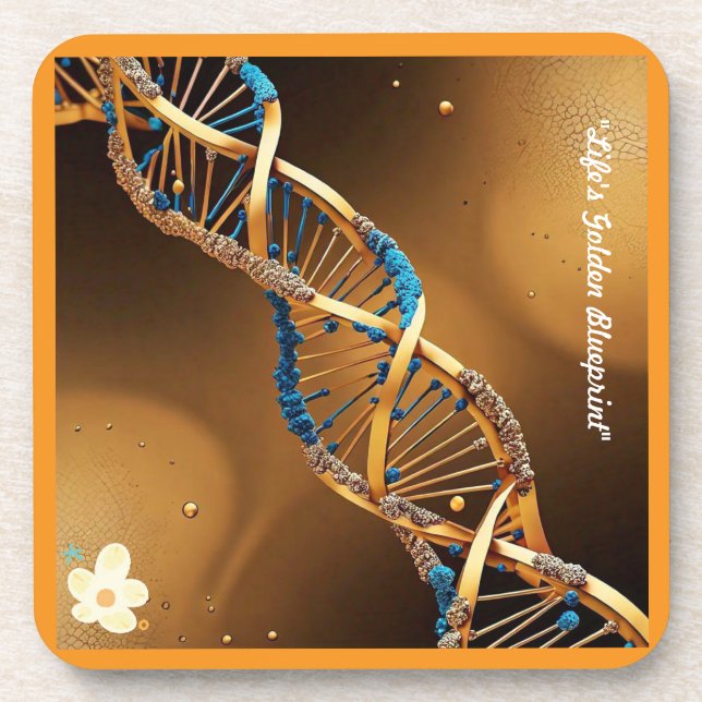 "Life's Fundamental Code" Coaster (Front)