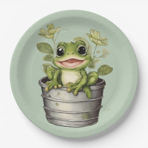 Life's Lily Pads Paper Plate