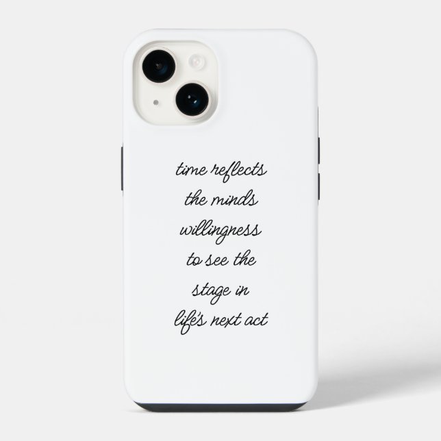 Life's Next Act iPhone Case (Back)