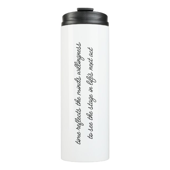 Life's Next Act Thermal Tumbler (Front)
