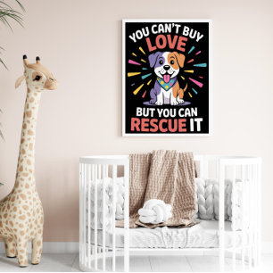 Life's Pawsome Dog Joy Poster