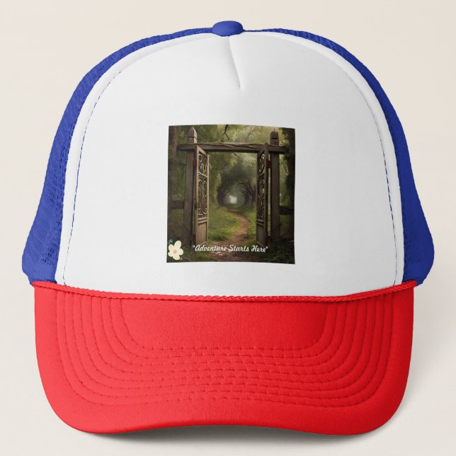 "Life's Twists" Trucker Hat (Front)