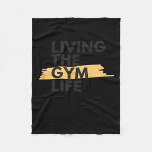 Lifestyle Apparel Living Gym Life Fleece Blanket