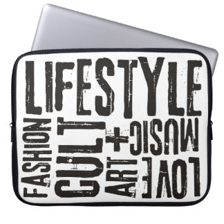 LIFESTYLE FASHION CULT - black Laptop Sleeve