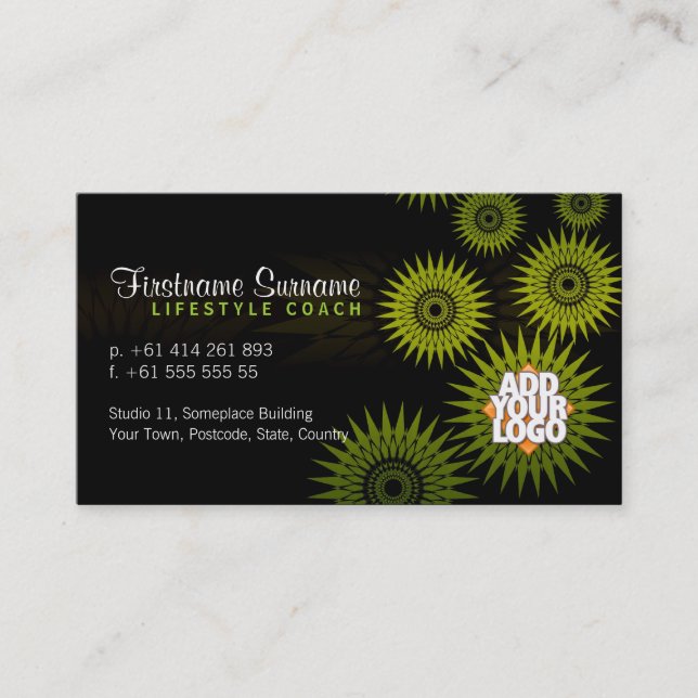 Lifestyle Star Network Business Card (Front)