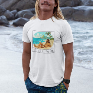 Lifestyle: Surf. Chill. Repeat. T-Shirt