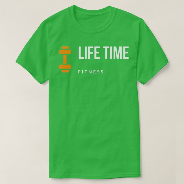 Lifetime Fitness Black 2  T-Shirt (Design Front)
