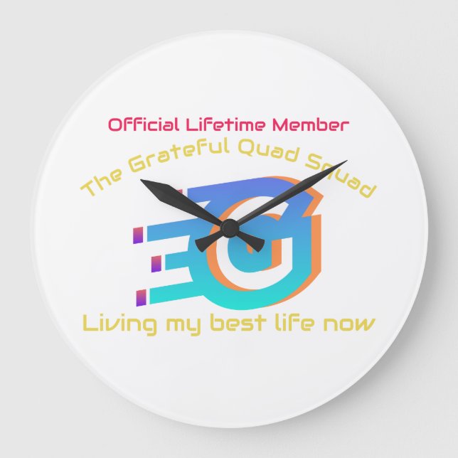lifetime member clock (Front)