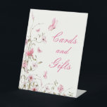 Lifetime of Butterflies Bridal Shower Cards Gifts Pedestal Sign<br><div class="desc">Lifetime of Butterflies Bridal Shower Cards Gifts Pedestal Sign. Matching items available.</div>