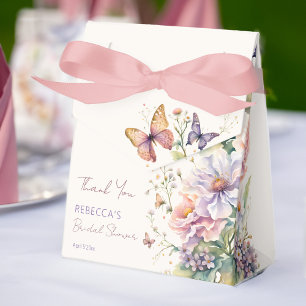 Lifetime of Butterflies floral bridal shower Favour Box