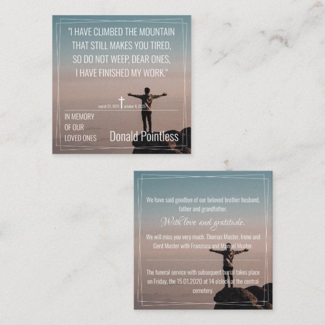 Lifeworks 002 note card (Front/Back)