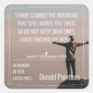 Lifeworks 002 square sticker