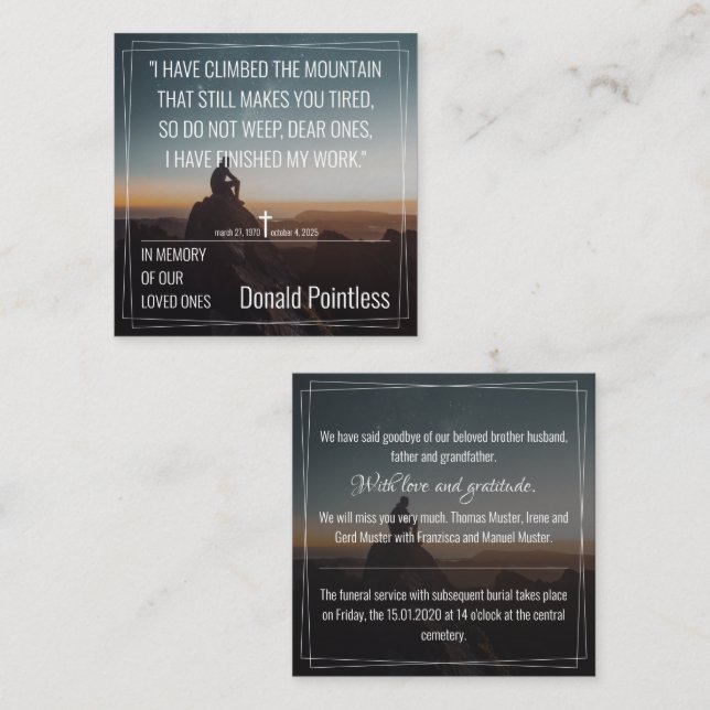 Lifeworks Card (Front/Back)