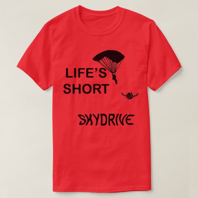 Lifex27s short skydrive T-Shirt (Design Front)