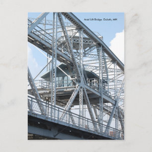 Lift Bridge2, Ariel Lift Bridge Duluth, MN Postcard