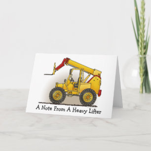 Lift Construction Note Card