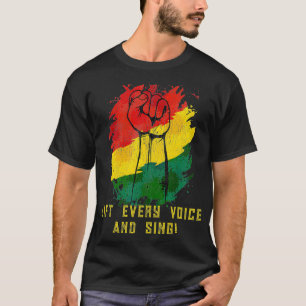 Lift Every Voice and Sing Movement  T-Shirt