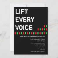 Lift Every Voice Black History Month