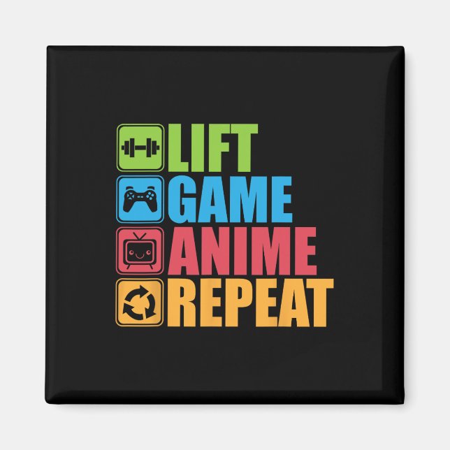 Lift , Game , Anime ,  Magnet (Front)
