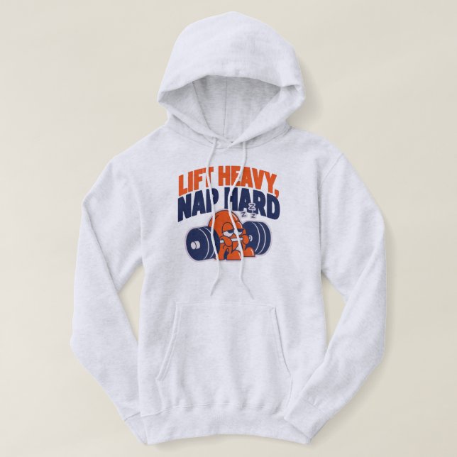 Lift Heavy Funny Hoodie (Design Front)