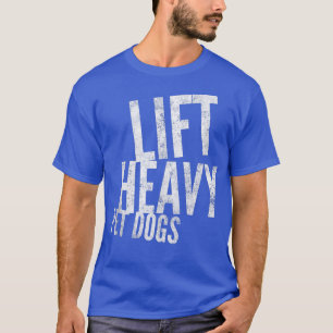 Lift Heavy Pet Dogs Funny Gym Workout Tank Top Cop
