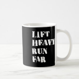Lift Heavy Run Far Hybrid Sport Fitness Running Bo Coffee Mug