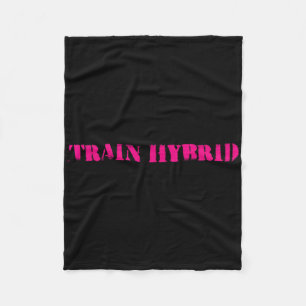 Lift Heavy Run Far Hybrid Sport Fitness Running Bo Fleece Blanket