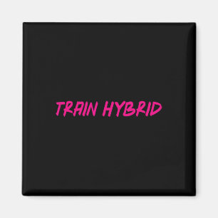 Lift Heavy Run Far Hybrid Sport Fitness Running Bo Magnet