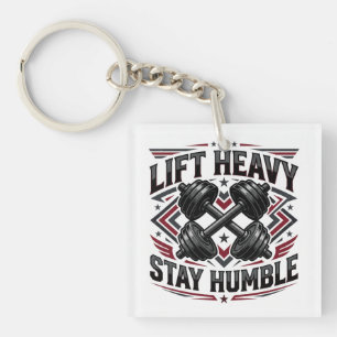Lift Heavy Tee Key Ring