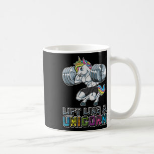 Lift Like A Unicorn Gym Fitness Training Bodybuild Coffee Mug