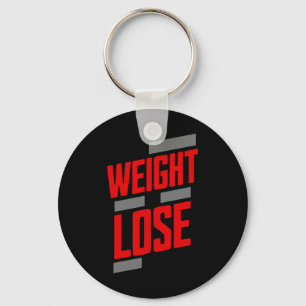 Lift The Weight Or Lose The Gains Vintage Retro Bo Key Ring