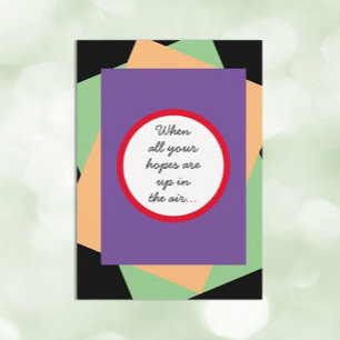 Lift their spirits! Fun Encouragment  card