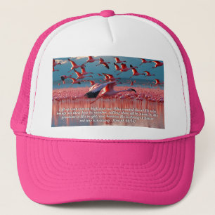 Lift Up Your Eyes on High, God & Creation Verse Trucker Hat