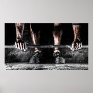 Lift Weights Poster