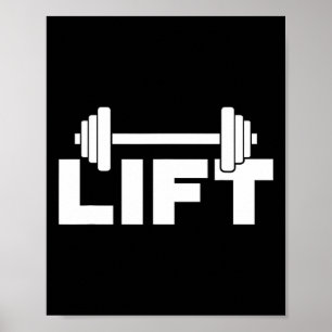 Lift Workout Lifting Weightlifting Gym 2  Poster