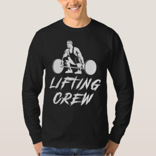 Lifting Crew Awesome Tee: Pumping Iron with a Side T-Shirt