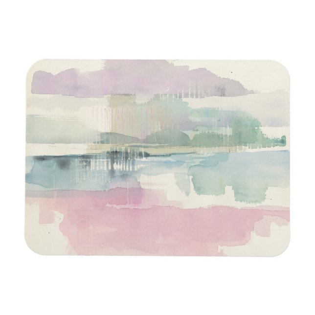 Lifting Fog | In Soft Pastels Magnet (Horizontal)