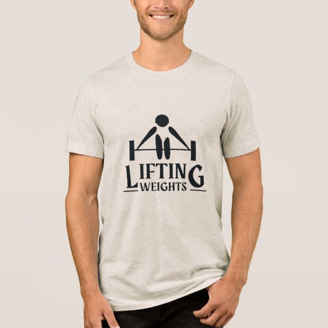 Lifting Weights – Built for the Grind Tee (Front)