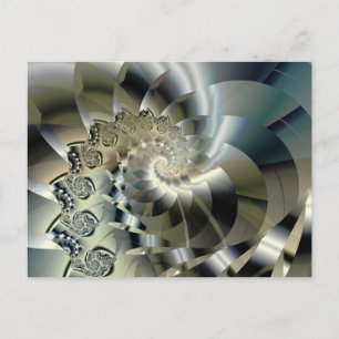 Light 2 Revisited Modern Abstract Art Postcard