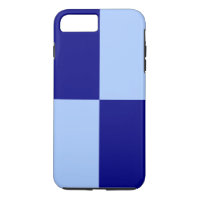 Light and Dark Blue Rectangles iPhone 8 Plus Case