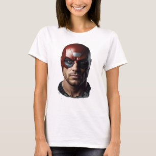 Light and Dark Manipulation Superhero T-Shirt
