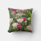 light and dark pink tulip throwpillow
