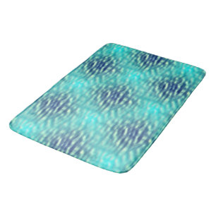 Light and Dark Pool Water Pattern Bath Mat