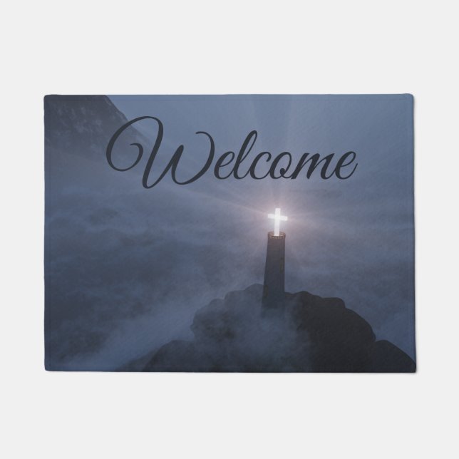 Light and Salvation Doormat (Front)
