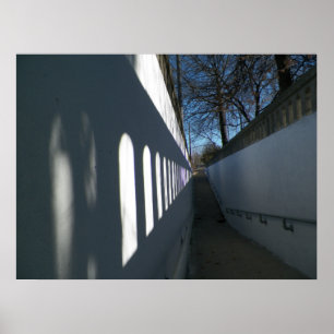 Light and Shadow Pathway Poster