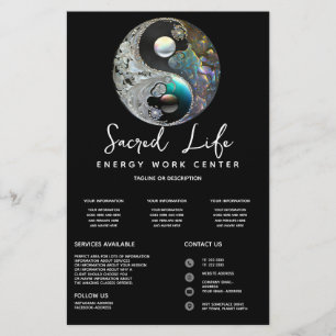 Light and Shadow   Yin Yang Flyer
