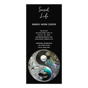 Light and Shadow   Yin Yang Rack Card