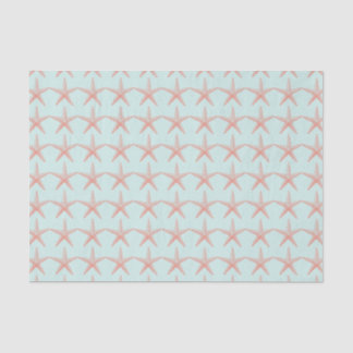 Light Aquamarine Coral Starfish 10lb Tissue Paper