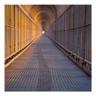 Light At The End 20" x 20", Poster (Semi-Gloss)